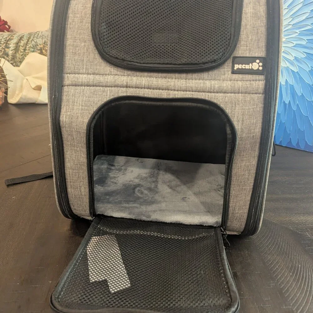 Pecute Pet Carrier - Grey